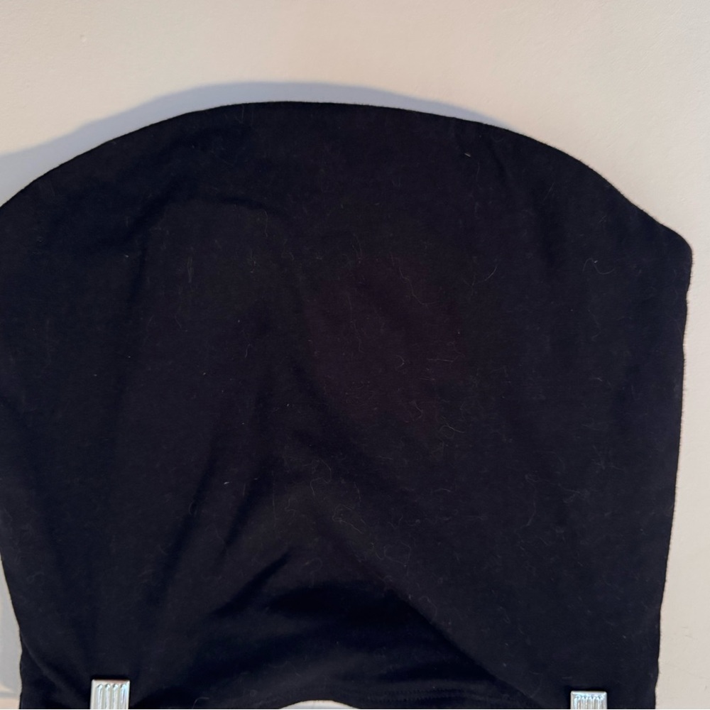Wild Fable Black Strapless Top tube top medium